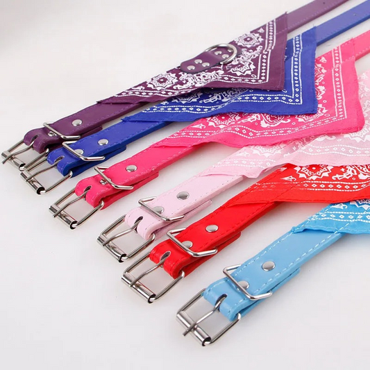 Dog Bandanas Adjustable Collar